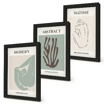 Posterpaket med abstrakta motiv av Henri Matisse