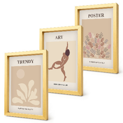 Posterpaket Abstrakta former och figurer av Henri Matisse