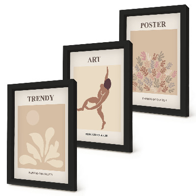 Posterpaket Abstrakta former och figurer av Henri Matisse