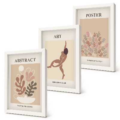 Posterpaket Snygga abstrakta kompositioner av Henri Matisse