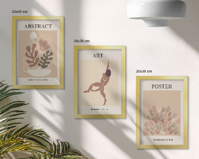 Posterpaket Snygga abstrakta kompositioner av Henri Matisse