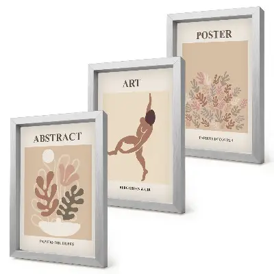 Posterpaket med snygga abstrakta kompositioner av Henri Matisse