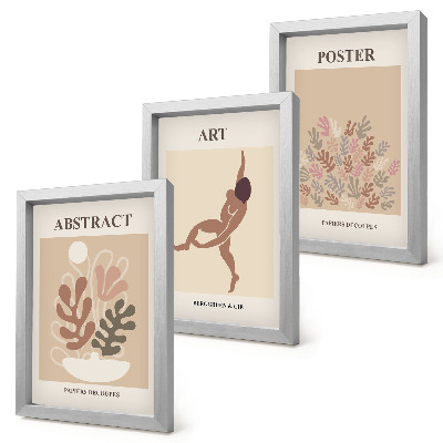 Posterpaket Snygga abstrakta kompositioner av Henri Matisse