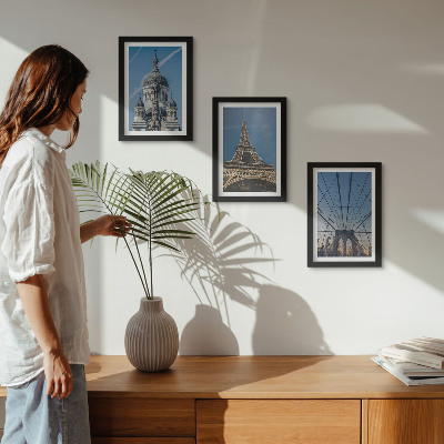 Posterpaket Utsikt över kända byggnader från olika städer runt om i världen