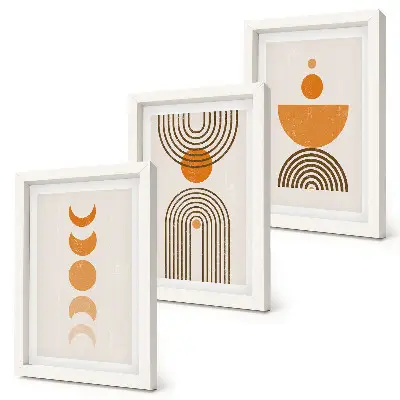 Posterpaket med minimalistisk boho-design