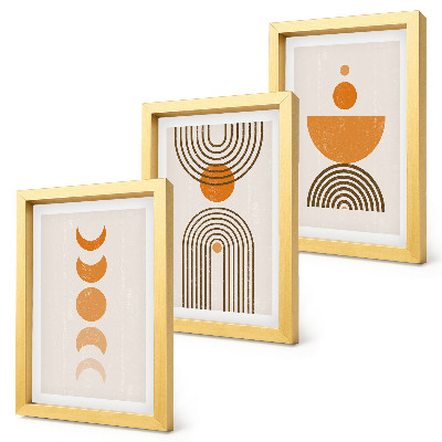 Posterpaket Boho minimalistisk dekorativ design