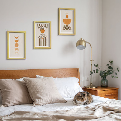 Posterpaket Boho minimalistisk dekorativ design