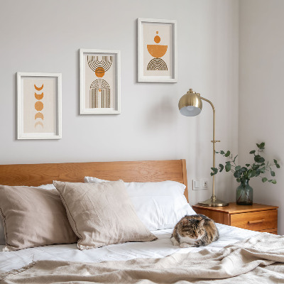 Posterpaket Boho minimalistisk dekorativ design