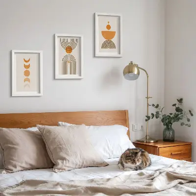 Posterpaket med minimalistisk boho-design