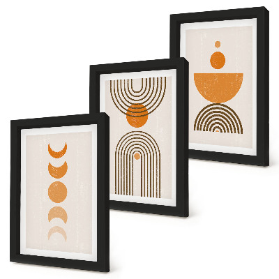 Posterpaket Boho minimalistisk dekorativ design