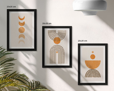 Posterpaket Boho minimalistisk dekorativ design