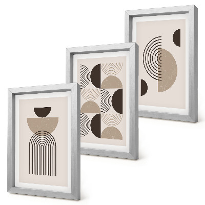 Posterpaket Abstrakta geometriska mönster minimalism