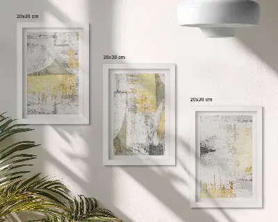 Posterpaket med abstrakta och minimalistiska motiv i modern stil