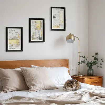 Posterpaket med abstrakta och minimalistiska motiv i modern stil