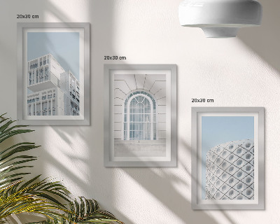 Posterpaket Modern arkitekturminimalism och geometri