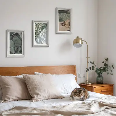 Posterpaket med motiv av tropiska växter och sommarsemester