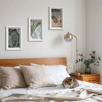 Posterpaket med motiv av tropiska växter och sommarsemester