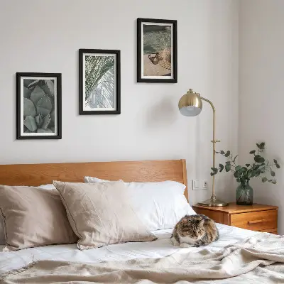 Posterpaket med motiv av tropiska växter och sommarsemester