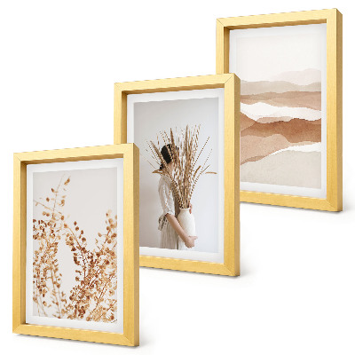 Posterpaket Växtmotiv abstrakt rustik boho stil