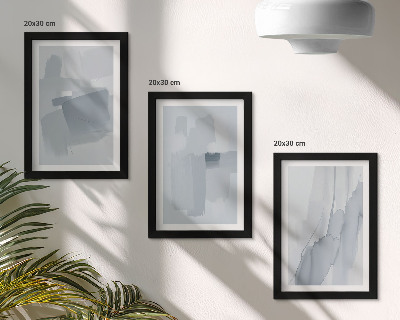 Posterpaket Abstrakta kompositioner i akvarellstil