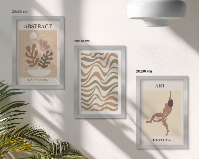 Posterpaket Matisse boho abstrakta former och mönster