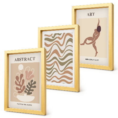 Posterpaket Matisse boho abstrakta former och mönster