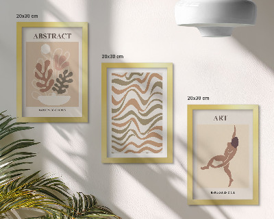 Posterpaket Matisse boho abstrakta former och mönster