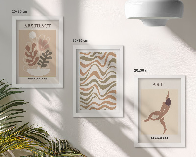 Posterpaket Matisse boho abstrakta former och mönster