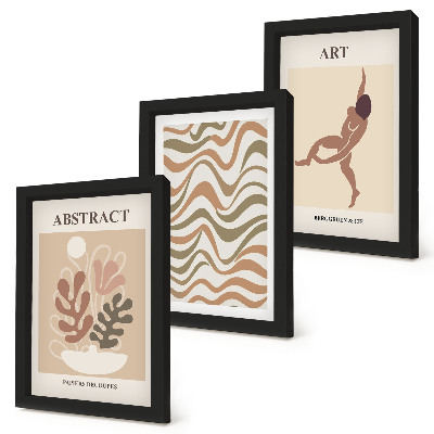 Posterpaket Matisse boho abstrakta former och mönster