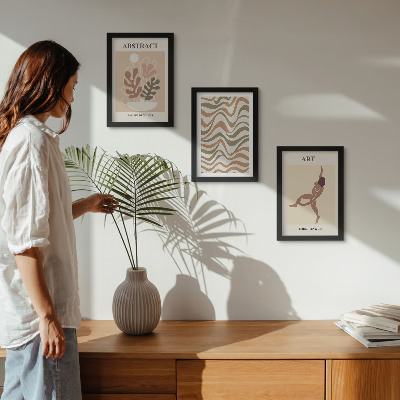 Posterpaket Matisse boho abstrakta former och mönster