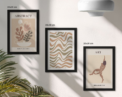 Posterpaket Matisse boho abstrakta former och mönster
