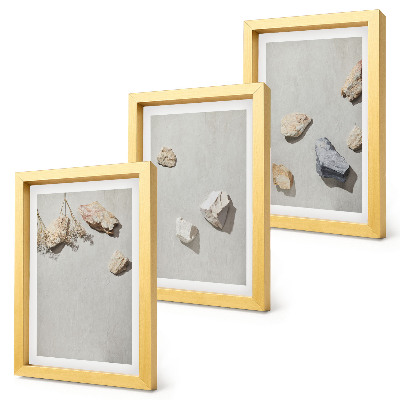 Posterpaket Boho strandstenar minimalistiska dekorationer