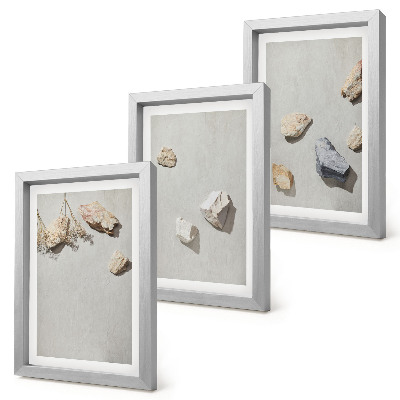 Posterpaket Boho strandstenar minimalistiska dekorationer