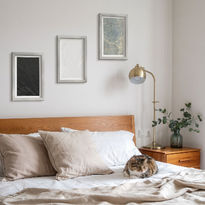 Posterpaket Olika färger av eleganta stenstrukturer