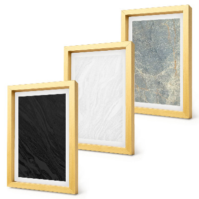 Posterpaket Olika färger av eleganta stenstrukturer