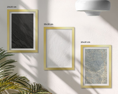 Posterpaket Olika färger av eleganta stenstrukturer