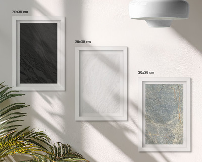 Posterpaket Olika färger av eleganta stenstrukturer