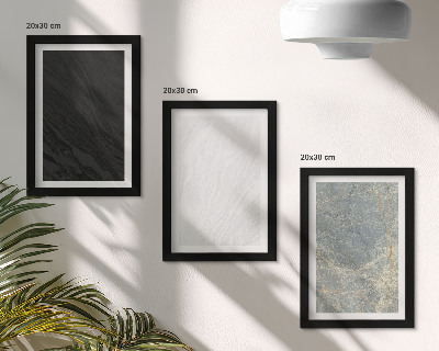 Posterpaket Olika färger av eleganta stenstrukturer