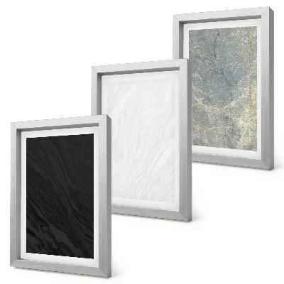 Posterpaket Olika färger av eleganta stenstrukturer