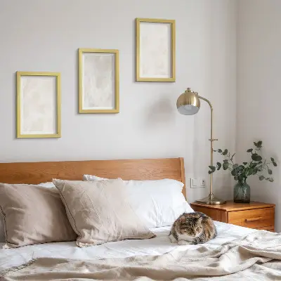 Posterpaket med struktur av elegant marmorsten