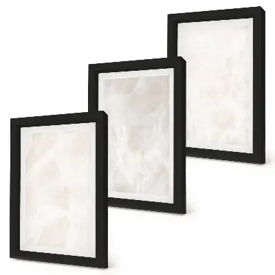 Posterpaket med struktur av elegant marmorsten