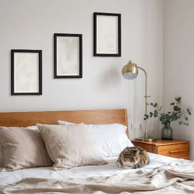 Posterpaket med struktur av elegant marmorsten