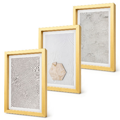 Posterpaket Lätta texturer på sanden, delikat boho-stil