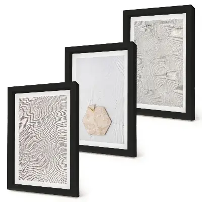Posterpaket lätta texturer på sanden i delikat boho-stil