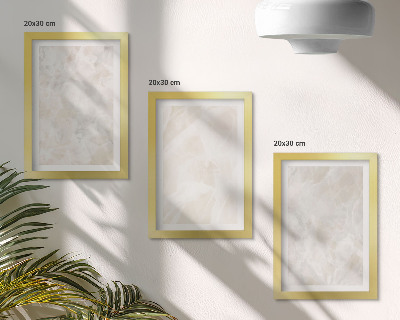 Posterpaket Stenpastellstrukturer av vit marmor