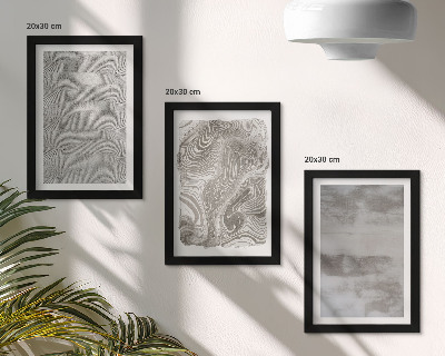 Triptyk tavla med ram Abstrakt design av industriella strukturer