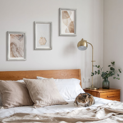 Posterpaket Designerabstraktion inspirerad av naturen