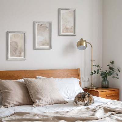 Posterpaket Spillda akvarellfärger textur boho stil