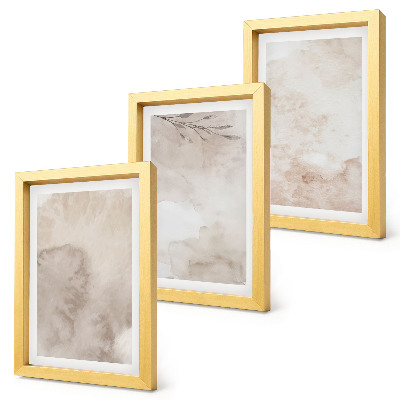 Posterpaket Spillda akvarellfärger textur boho stil