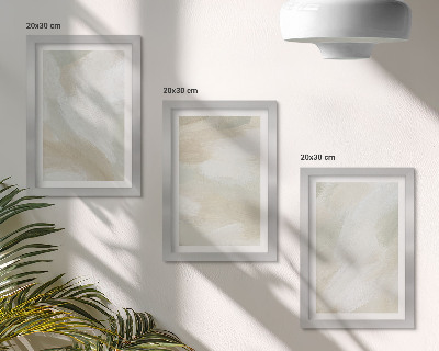 Posterpaket Färgstruktur spår av färgminimalism